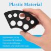 ATOMUS 300pcs Medium Tattoo Ink Cups Silicone Tattoo Pigment Cups with Plastic Holder Tattoo Tool Organiser Makeup Tattoo Accessories Kit (Medium) - Image 4